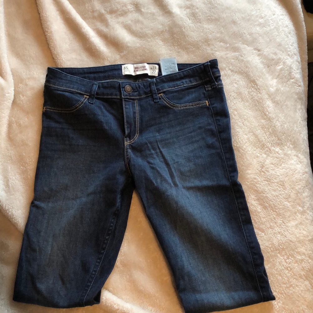 5s hollister jean leggings
